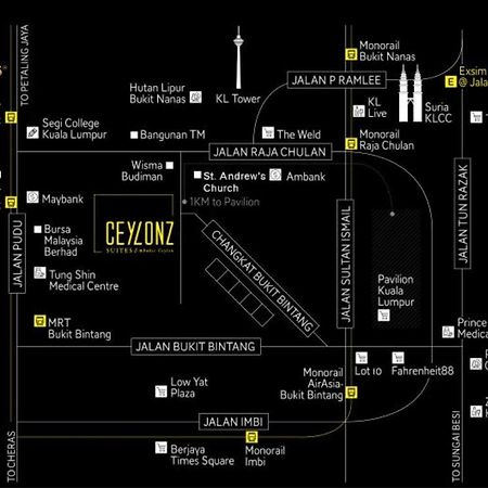 Ceylonz Suites Kuala Lumpur, Roam Εξωτερικό φωτογραφία