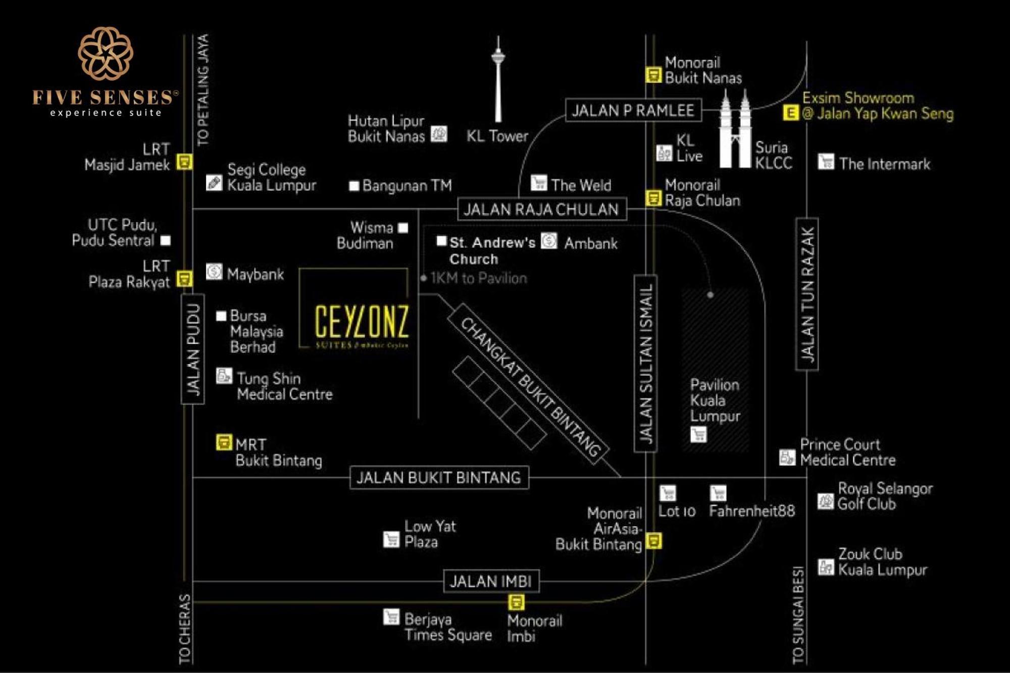 Ceylonz Suites Kuala Lumpur, Roam Εξωτερικό φωτογραφία